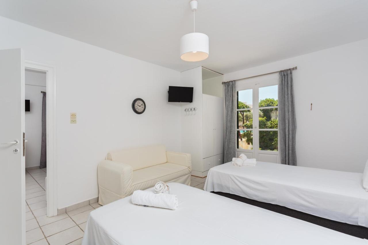חריסי אקטי Tzane Studios & Apartments - Steps Away From Golden Beach מראה חיצוני תמונה